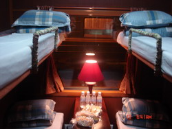 Soft berths in Royal train, Hanoi Sapa Lao Cai train tickets information