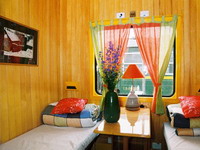 VIP cabin in Tulico train, Hanoi Sapa Lao Cai train tickets information and reservation